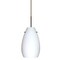 Besa Lighting Pera 9 Cord Pendant, Opal Matte, Bronze Finish, 1x100W Incandescent 1JT-412607-BR - alternate 1